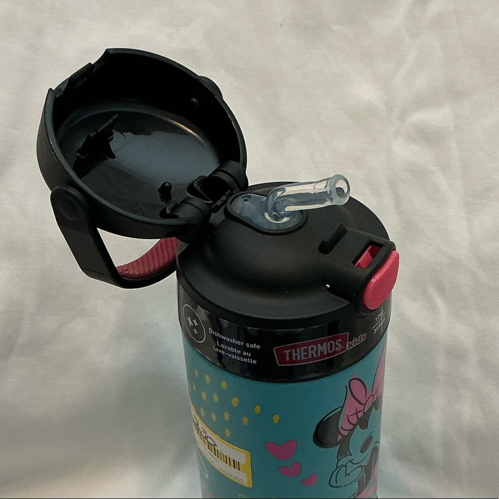 Thermos Funtainer with Minnie Mouse Design - Blue and Pink - Picture 4 of 4